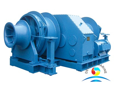 electric mooring winch marine