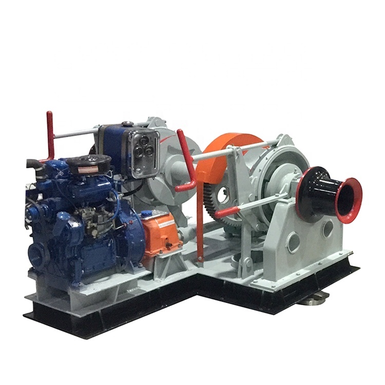 horizontal anchor windlass marine