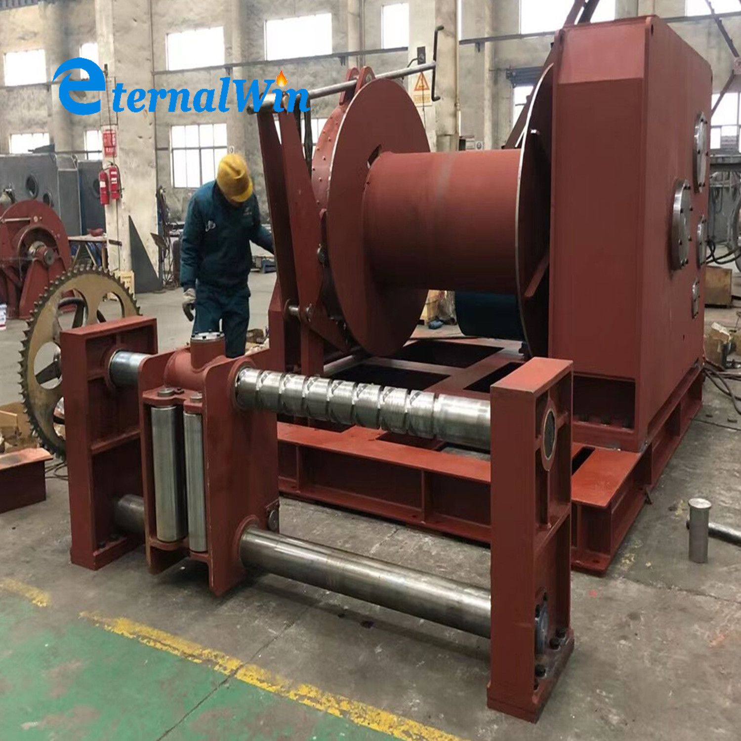 hydraulic mooring winch marine