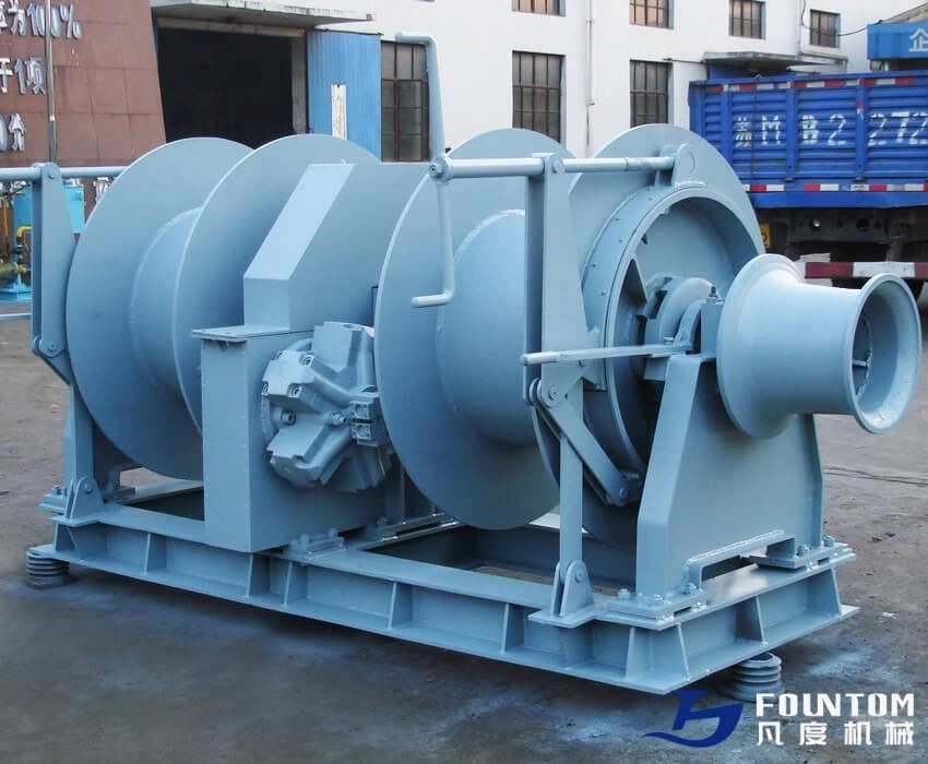 hydraulic mooring winch marine