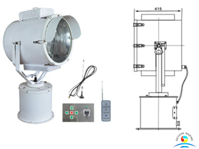 remote control searchlight Marine Equipment
