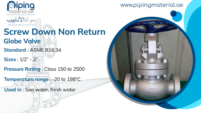 screw down non return valve Marine Equipment