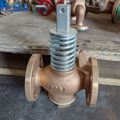 self closing valve marine