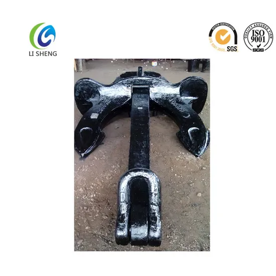 stockless anchor marine