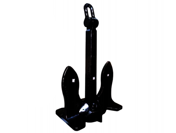 stockless anchor marine